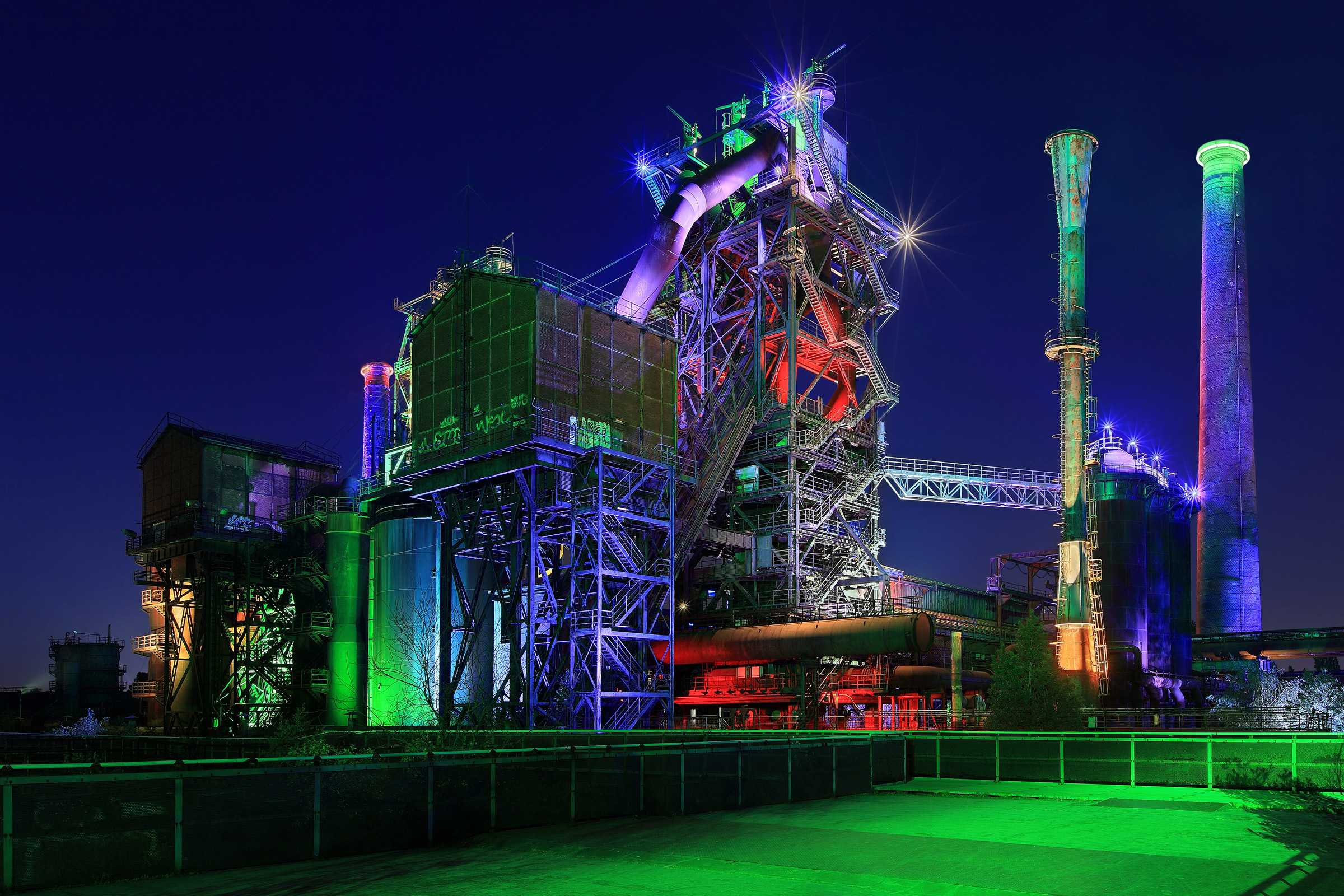 Landschaftspark Duisburg Nord – Blick auf Hochofen 2.jpg