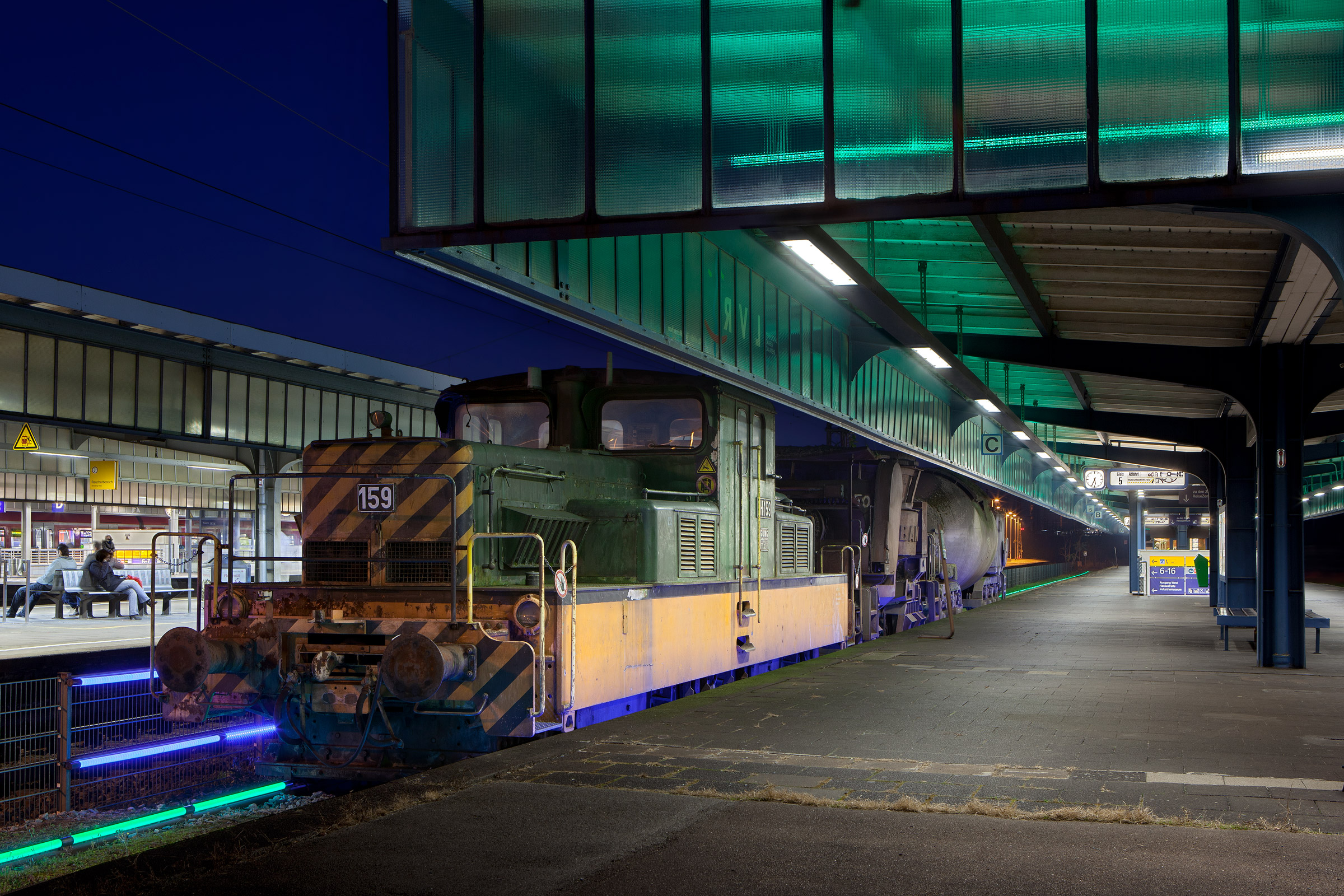 Museumsbahnsteig Oberhausen III – Lokomotive 159