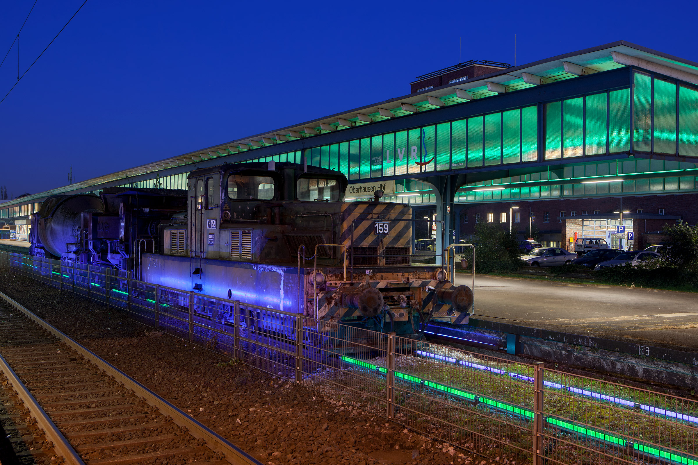 Museumsbahnsteig Oberhausen I - Museumszug.jpg