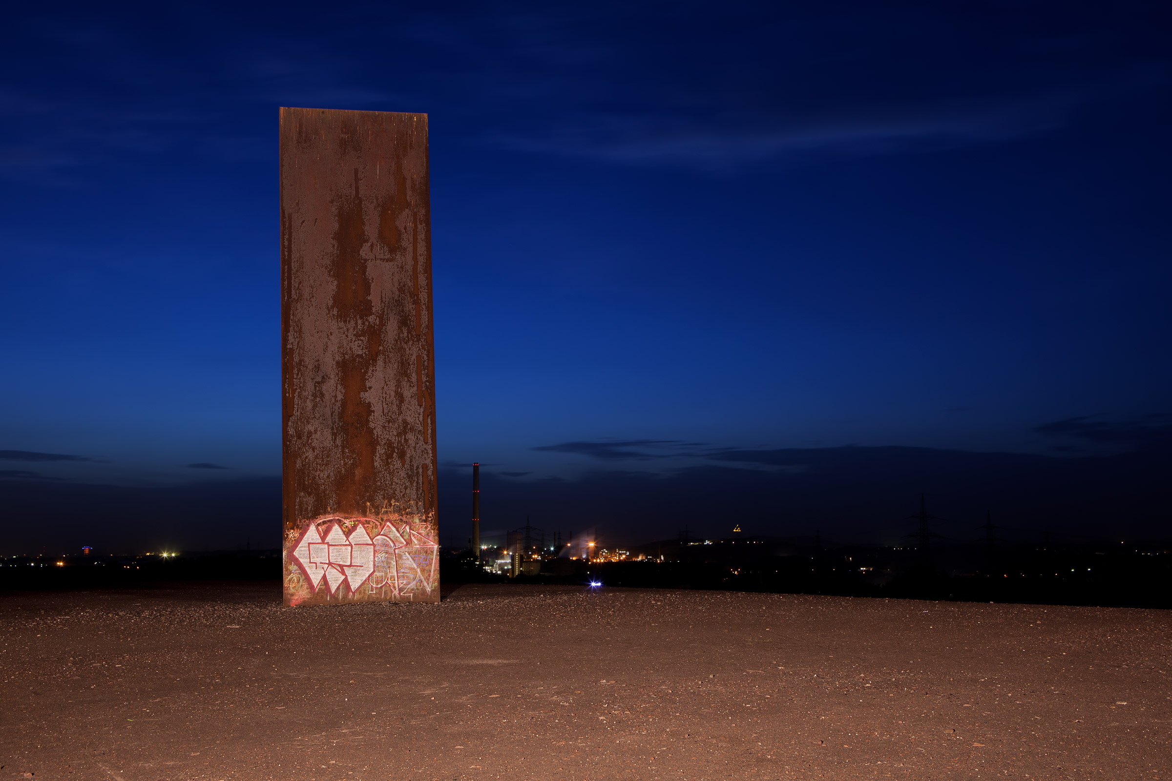 Bramme für das Ruhrgebiet III (Richard Serra)