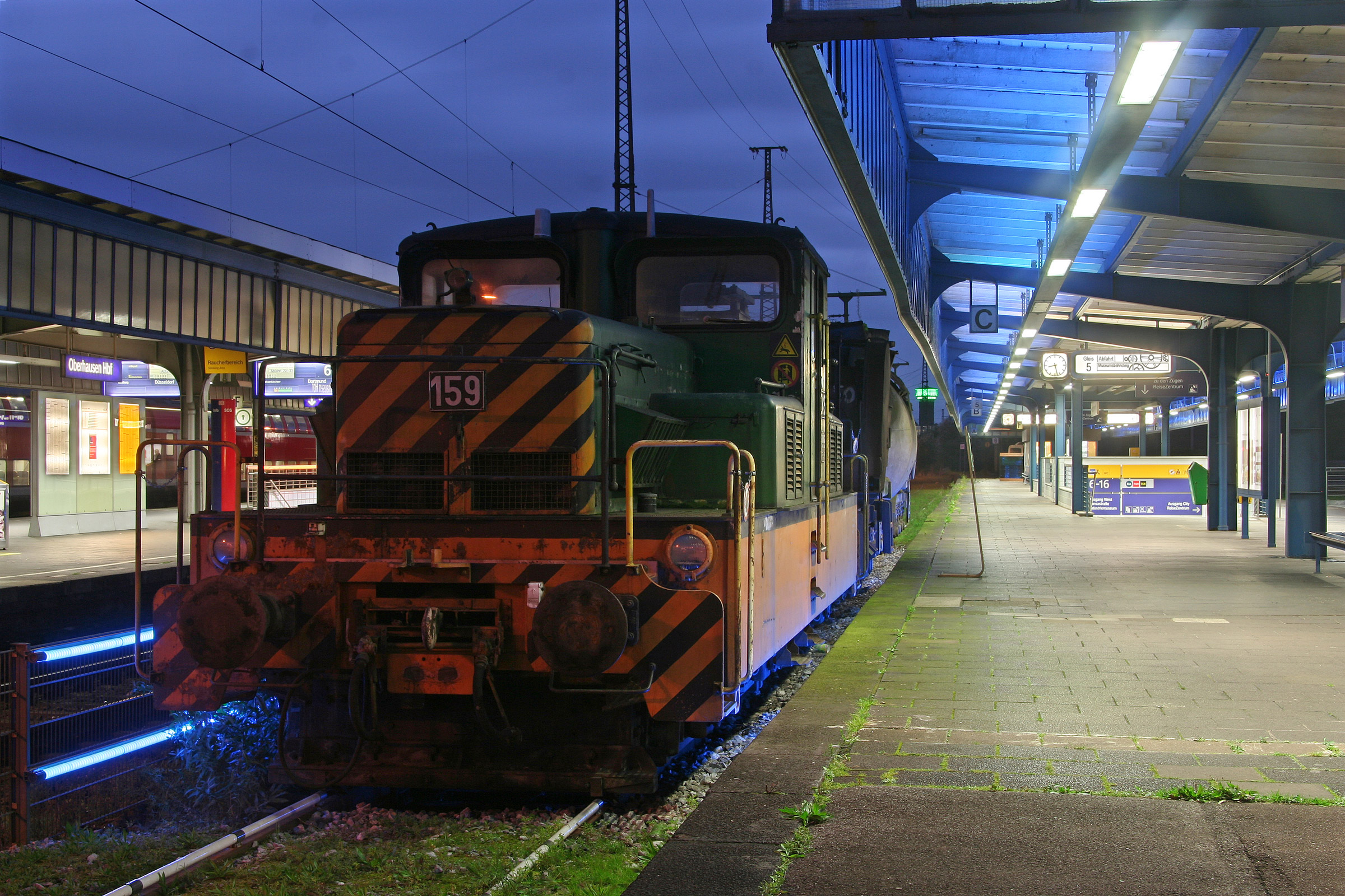 Die "159" - Museumsbahnsteig Oberhausen I - 2007