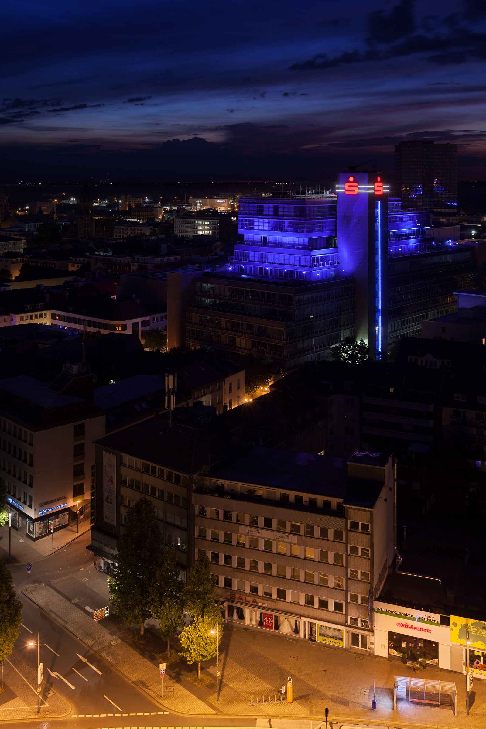 Essen von oben III - Sparkasse Essen II