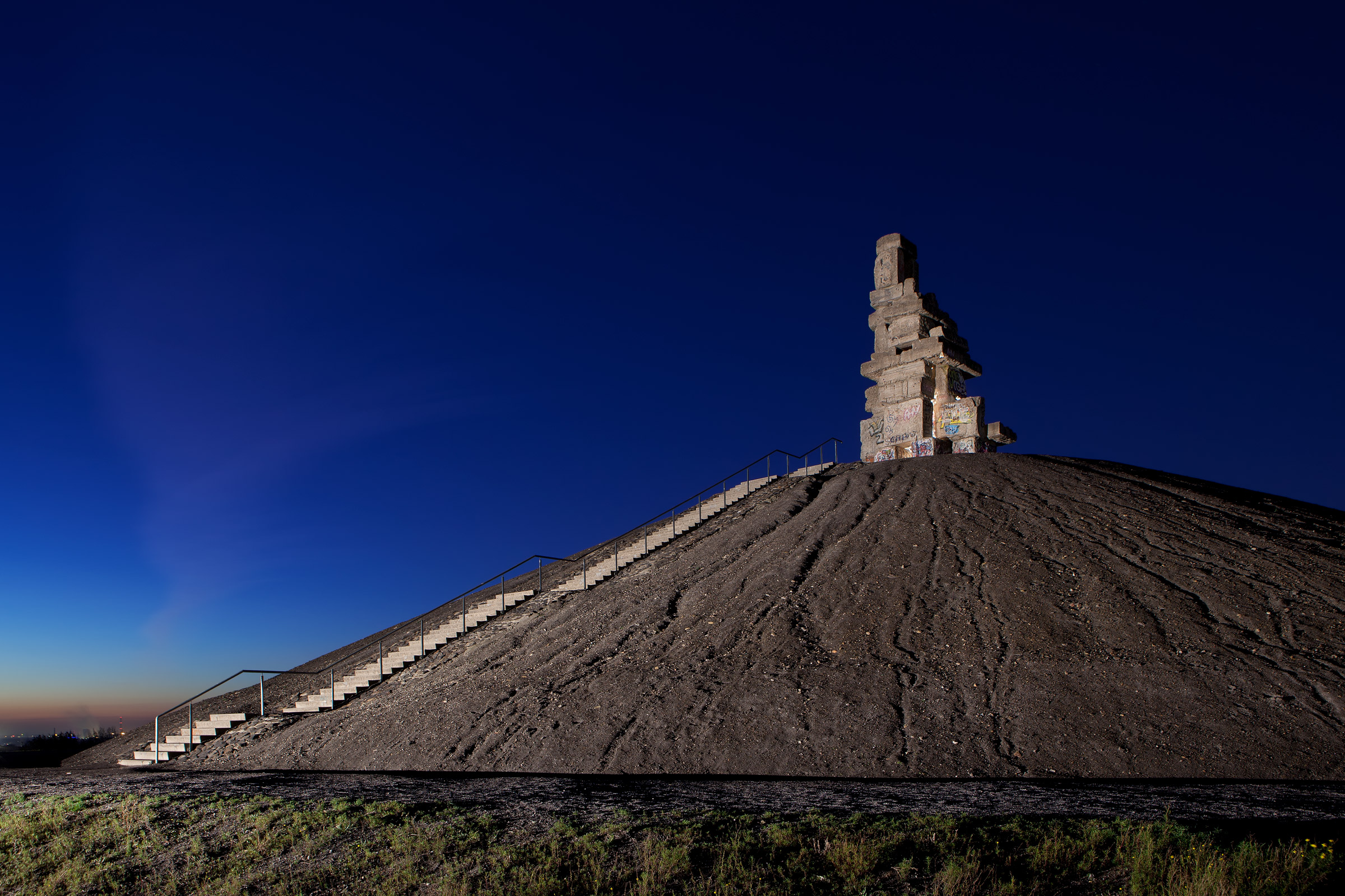 Himmelstreppe Halde Rheinelbe III (Hermann Prigann)