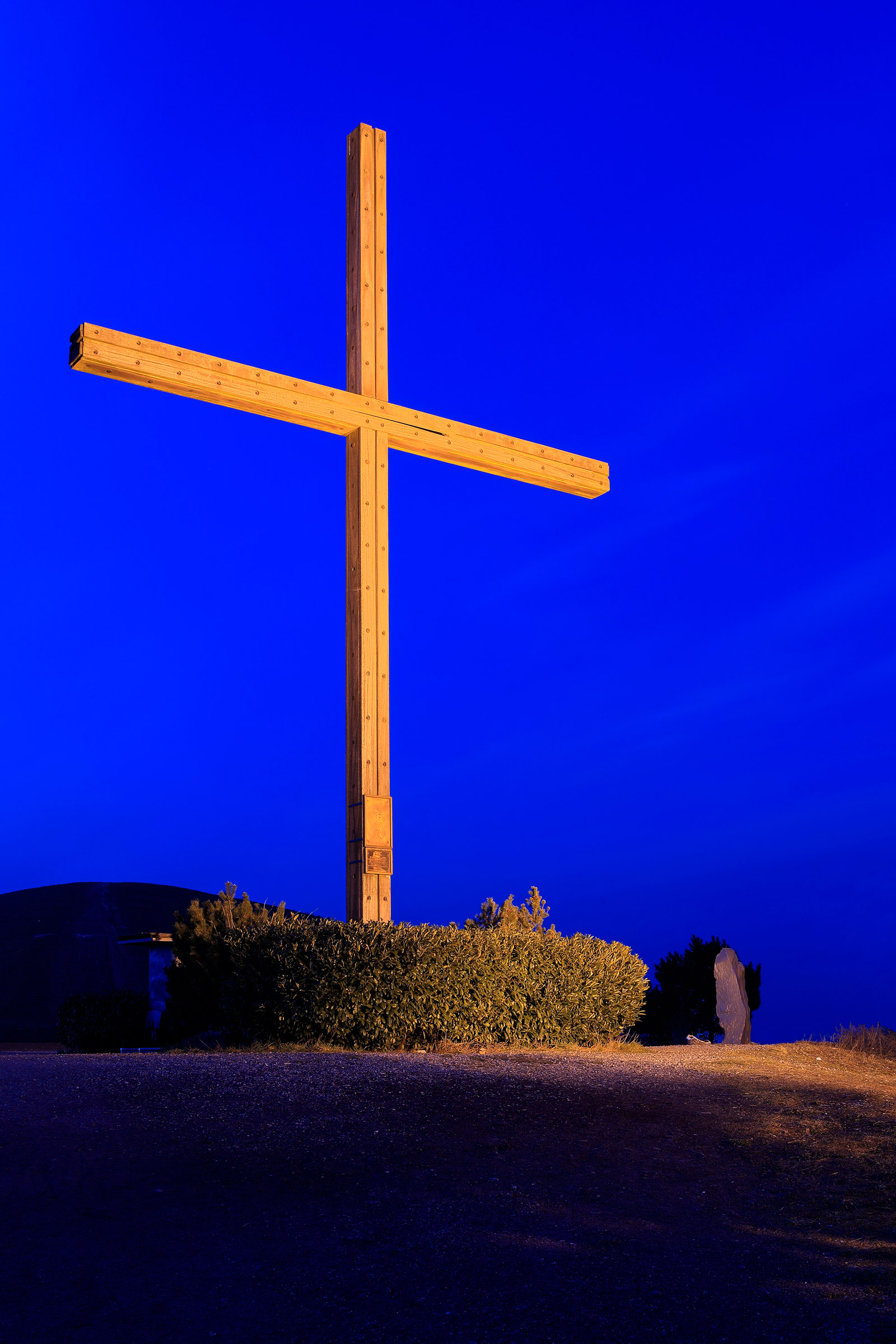 Spurlattenkreuz Halde Haniel