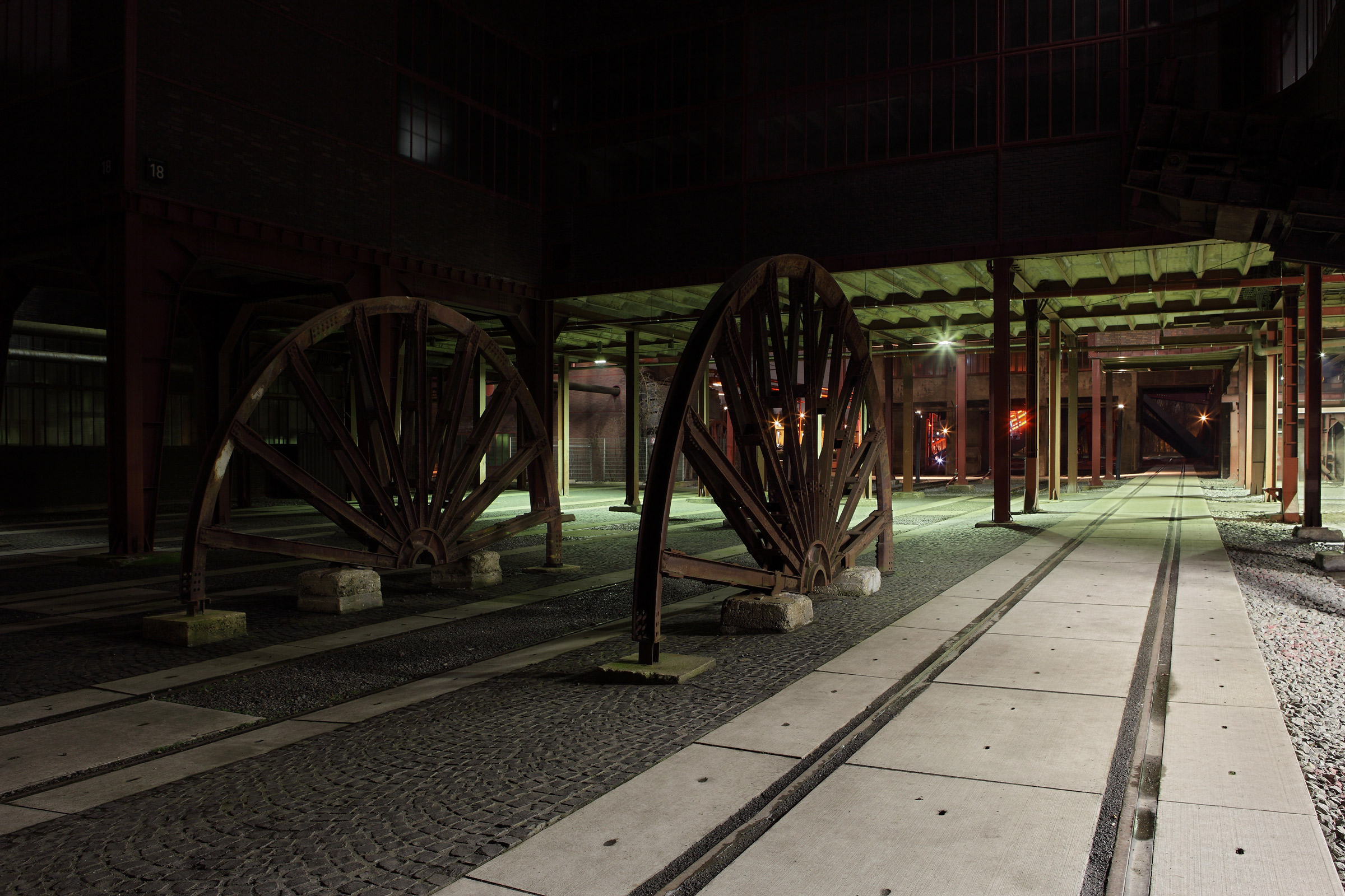 Welterbe Zeche Zollverein – Förderräder